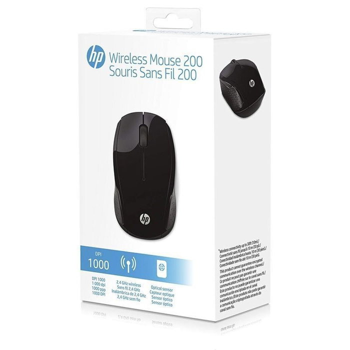 HP Wireless Mouse 200 Noir
