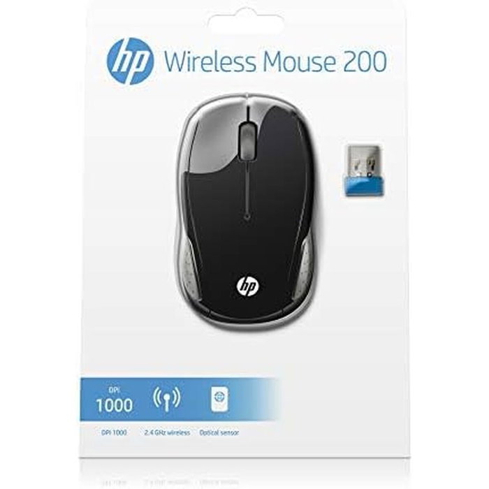 HP Wireless Mouse 200 Noir