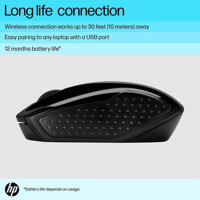 HP Wireless Mouse 200 Noir