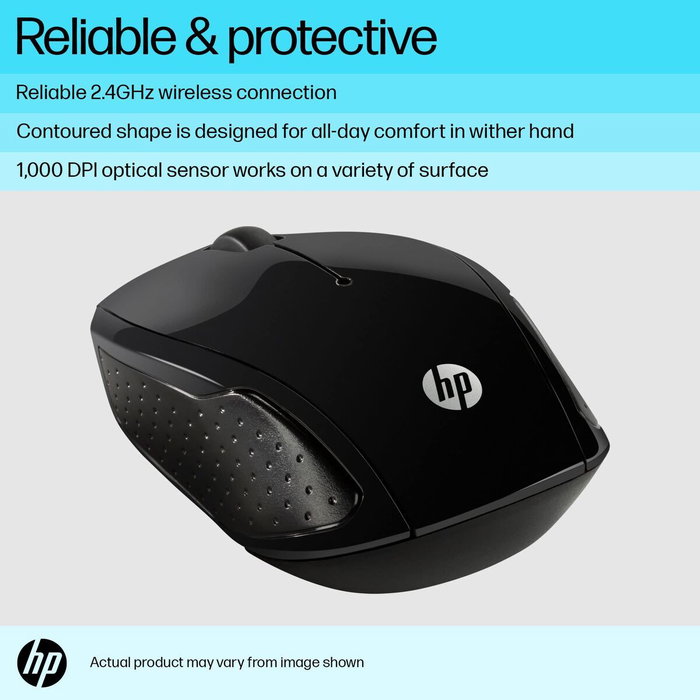 HP Wireless Mouse 200 Noir