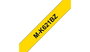 Brother M-K621BZ - Ruban Étiquettes 9 mm, Noir sur Jaune, 8 m - Compatible Étiqueteuses P-touch Brother pour Organisation Bureau Maison