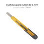 WOLFPACK LINEA PROFESIONAL Lames de cutter 9 mm (Étui de 10 pièces)
