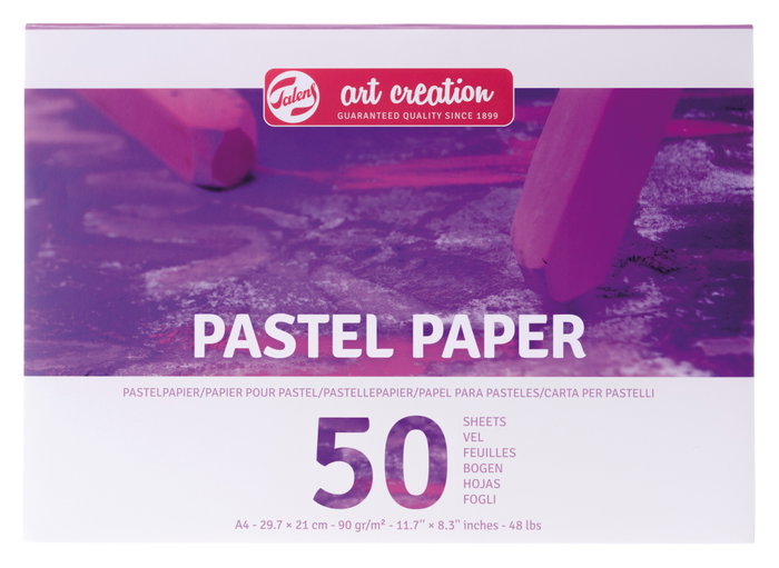 Talens Art Creation Papier pour Pastels A4 90 g 50 Feuilles Talens Art Creation Papier pour Pastels A4 90 g 50 Feuilles