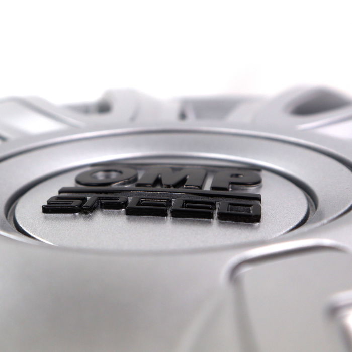 Omp OMPS07011602 Jeu De 4 Enjoliveurs Magnum 16 Pouces Argent