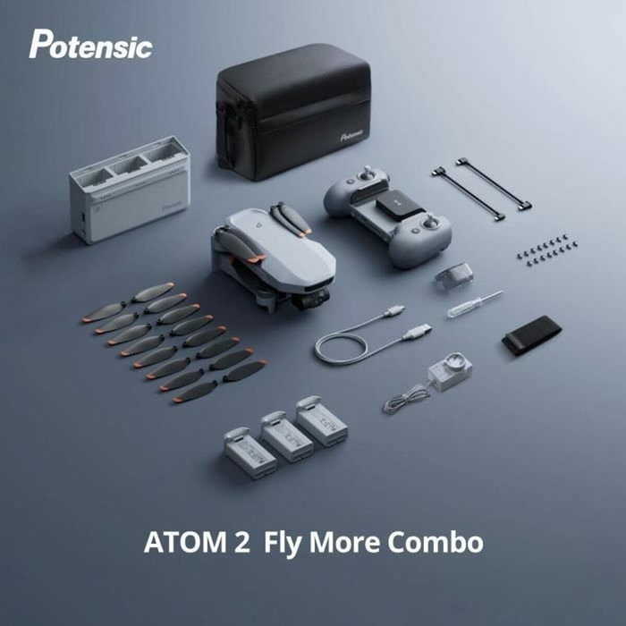 Potensic ATOM 2 Fly More Combo - Caméra HD/4K Potensic ATOM 2 Fly More Combo - Caméra HD/4K