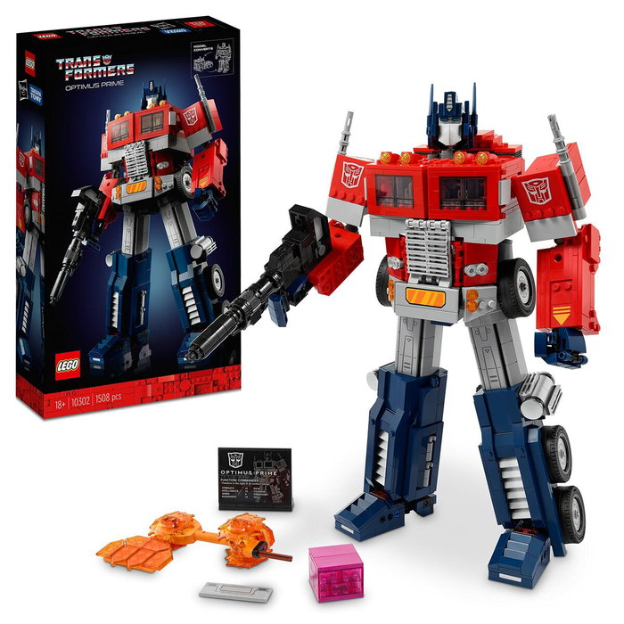 Lego Optimus Prime Transformers 10302 Modèle 2-en-1