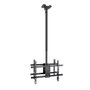 Tooq LPCE2286TSLI-XL-B Support Plafond Double Écran 43"-86" VESA 600x400 Noir