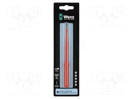 WERA Kraftform Kompakt VDE 3062 iS - Tournevis isolé slim Phillips PZ1