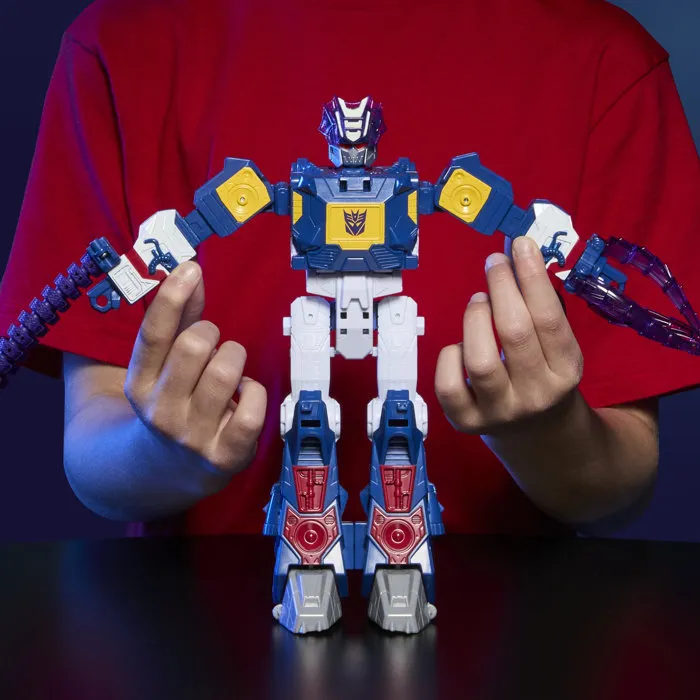 Hasbro Transformers CYBERWORLD Energon Surge Soundwave Explorateur des fonds marins
