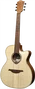 LAG Tramontane 70 A/E Guitare Folk Électroacoustique Auditorium Cutaway Table Épicéa Massif Naturel