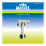 Poulie de pergola Micel TLD21 Nylon 65 x 18,5 x 90 mm Coulissant Blanc