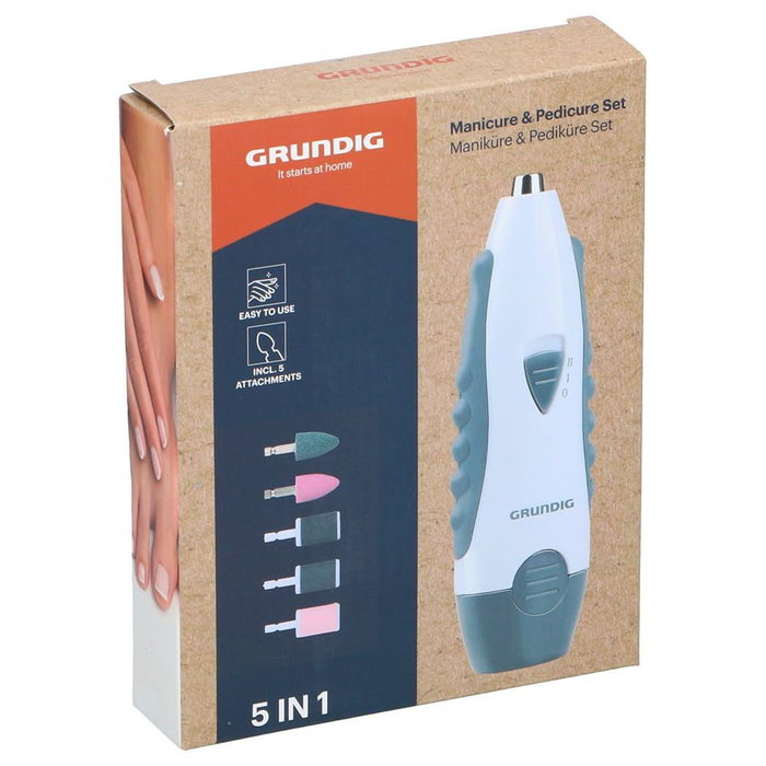 Grundig Set de manucure et pédicure 5 en 1