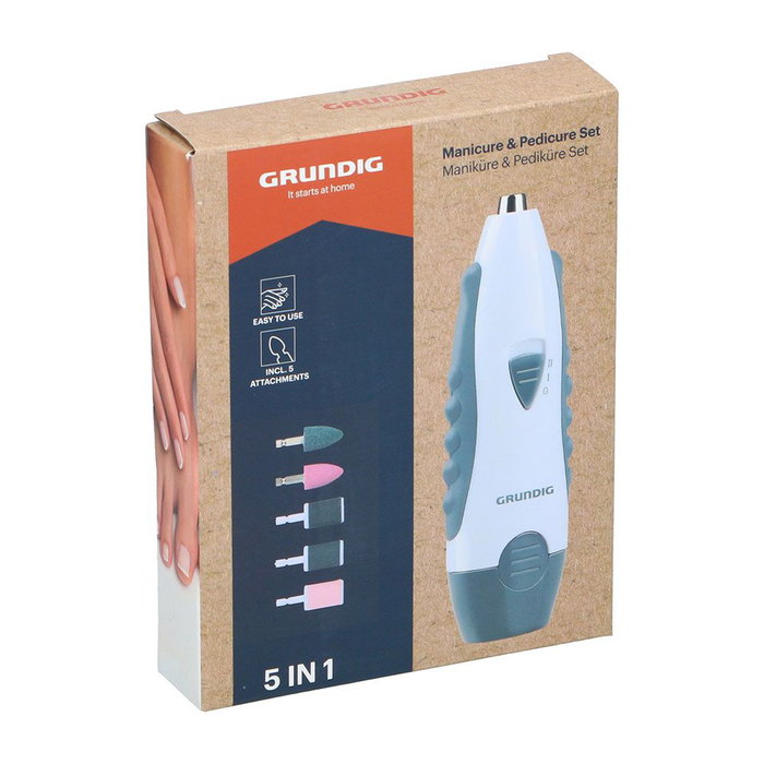 Grundig Set de manucure et pédicure 5 en 1