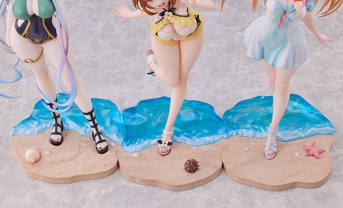 Atelier Ryza: Ever Darkness & the Secret Hideout pack 3 statuetten PVC 1/7 Ryza, Klaudia, Lila: Swimsuit Ver. Atelier Ryza: Ever Darkness & the Secret Hideout pack 3 statuetten PVC 1/7 Ryza, Klaudia, Lila: Swimsuit Ver.