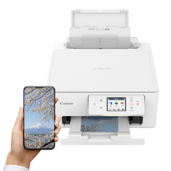Canon PIXMA TS7650i Imprimante multifonction jet d'encre blanche Canon PIXMA TS7650i Imprimante multifonction jet d'encre blanche