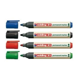 Edding EcoLine 21 Marqueur Permanent Noir