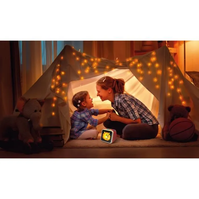 Clementoni Conteur d'histoires Les Histoires Magiques - 3 modes de jeu, 30 histoires classiques, application gratuite, connexion Bluetooth