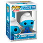 FUNKO - Figurine POP Vinyl The Smurfs Handy Smurf (Schtroumpf Bricoleur) 9cm avec boîte cadeau - Collection