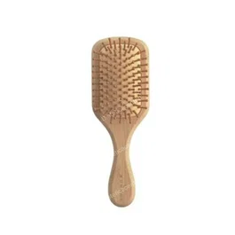 Munnah Cepillo Pelo De Bambu - Cepille à cheveux en bambou écologique, anti-frisottis, réduit la perte de cheveux, longueur 20 cm