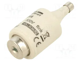 MERSEN Fusible industriel DII 6A gG 500VAC 500VDC