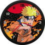 KIDS LICENSING - Horloge murale Naruto Shippuden - 24,5 cm - Décoration manga