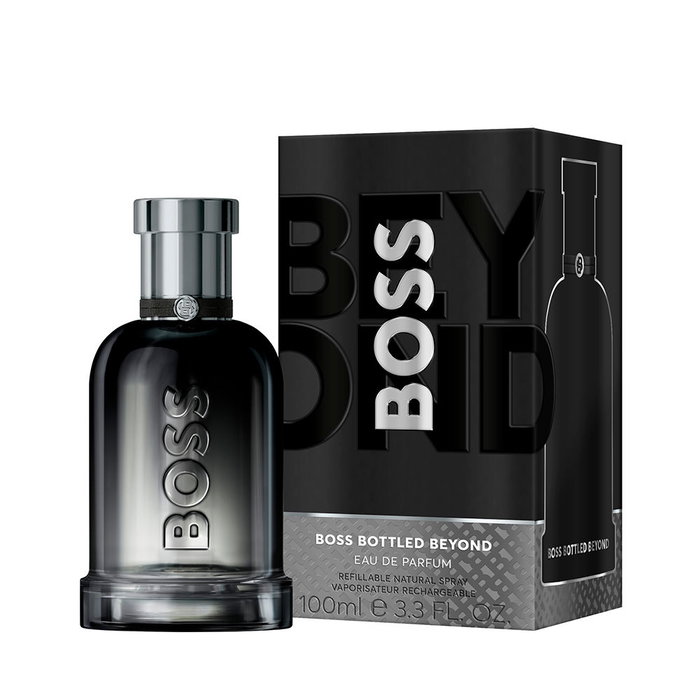 BOSS BOTTLED BEYOND Eau de Parfum Homme 100 ml Gingembre Cuir Notes Fraîches et Sensuelles Hugo Boss