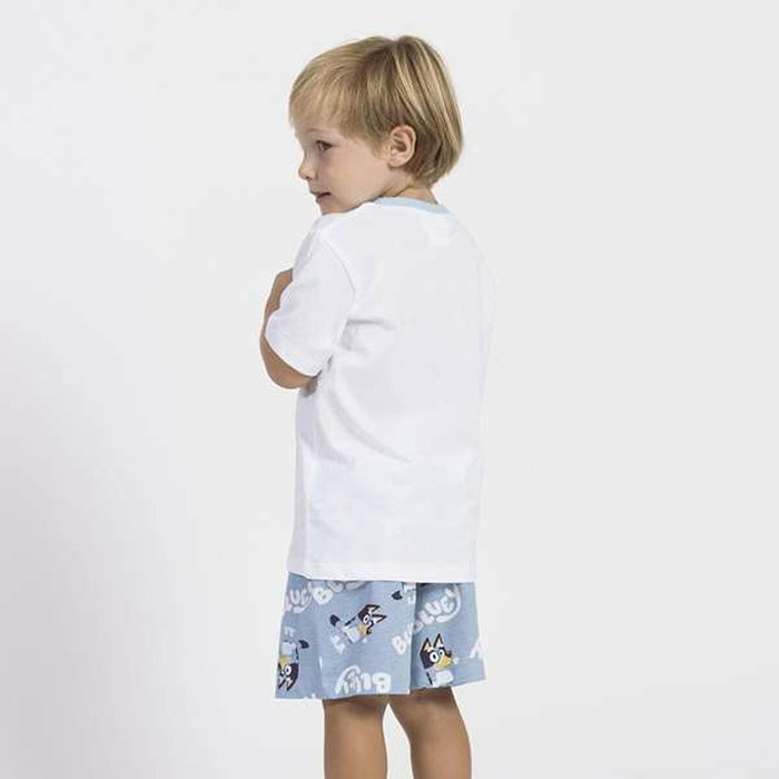 Pyjama Enfant Bluey Blanc S