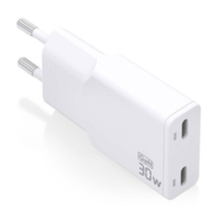 Chargeur mural Aisens AISENS ASCH-30W2P048-W Blanc 30 W