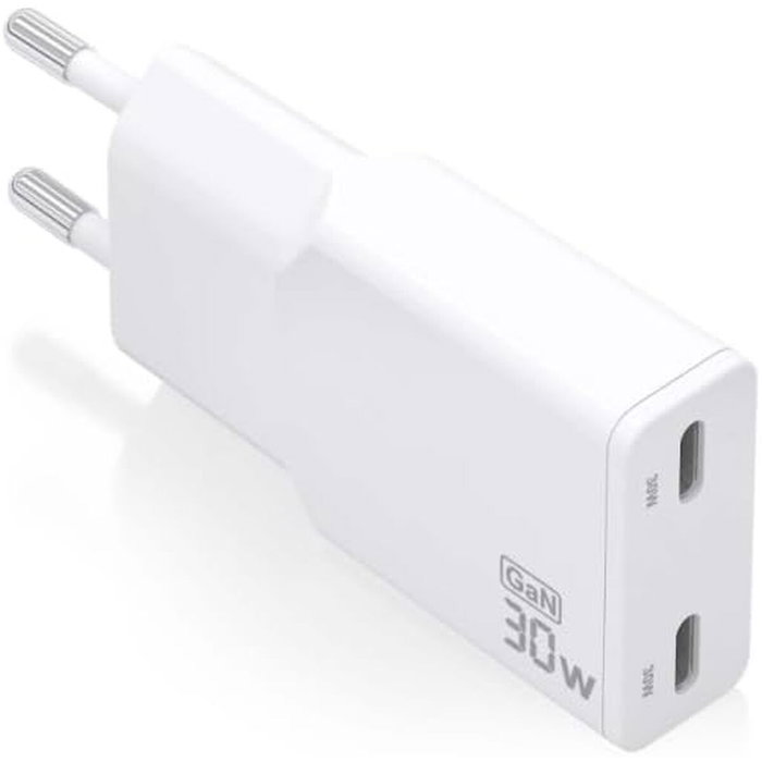 Chargeur mural Aisens AISENS ASCH-30W2P048-W Blanc 30 W
