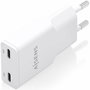 Chargeur mural Aisens ASCH-30W2P048-W Blanc 30 W