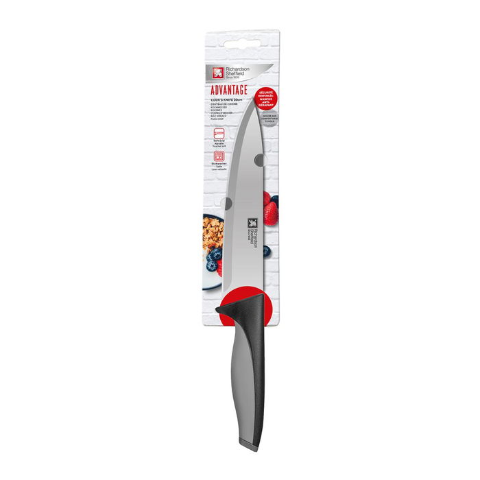 Cuchillo de Cocina Acero Inoxidable Advantage Richardson Sheffield 20,5 cm (6 Unidades)