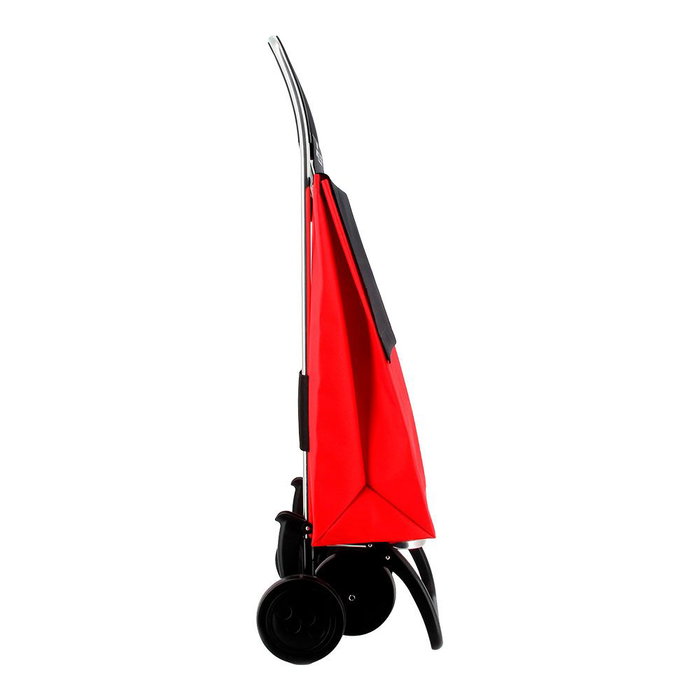 Rolser Basic LN 4 - Caddie de courses pliable 4 roues rouge/noir 43L 25kg Rolser Basic LN 4 - Caddie de courses pliable 4 roues rouge/noir 43L 25kg