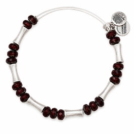 Alex And Ani Pulsera Glade Gris 20cm