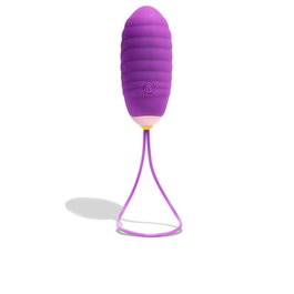 Platanomelón Vibromasseur Œuf Vibrant Lila - Usage Vaginal avec Télécommande et 10 Niveaux de Vibrations