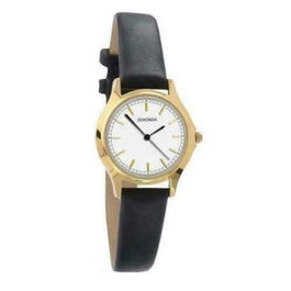 Sekonda Montre à Quartz pour Femme - Modèle 4136 avec Bracelet en Cuir - Accessoire de Mode
