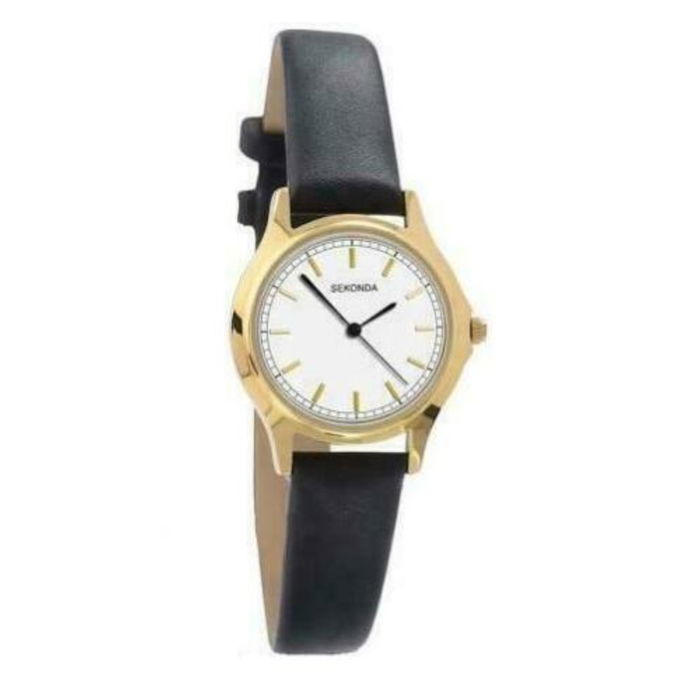 Sekonda Montre à Quartz pour Femme - Modèle 4136 avec Bracelet en Cuir - Accessoire de Mode