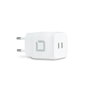 Dicota D31984 Chargeur mural Blanc avec 2 ports USB-C