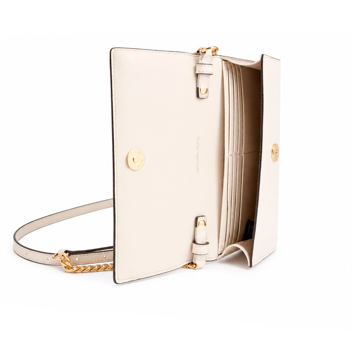 Michael Kors Sac Carson Beige en Toile