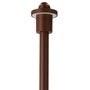 Sarh Balise LED extérieure 70 cm, 7 W, Brun rouille