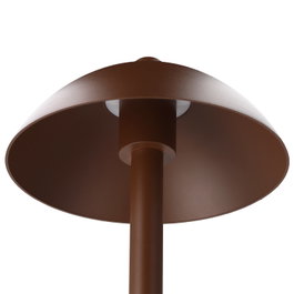 Sarh Balise LED extérieure 70 cm, 7 W, Brun rouille