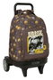 Safta Mochila grande à roulettes compacte évolution extension Jurassic World 33 x 45 x 22 cm