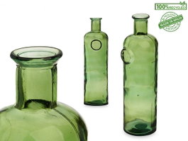 GIFTDECOR Bouteille décorative STAMP 45cm Verte