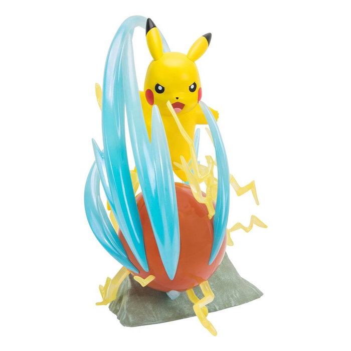 Jazwares Pikachu Figurine Pokémon 25ème Anniversaire avec Éclairage Deluxe Jazwares Pikachu Figurine Pokémon 25ème Anniversaire avec Éclairage Deluxe