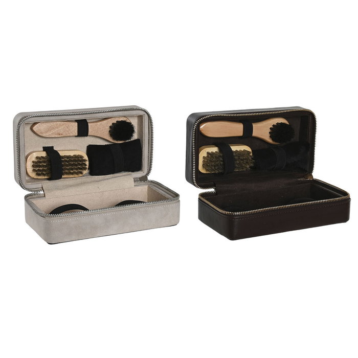 lave-Chaussures avec Éponge DKD Home Decor (6 Pièces) (2 Unités) lave-Chaussures avec Éponge DKD Home Decor (6 Pièces) (2 Unités)