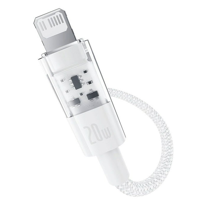 Baseus Câble USB-C vers Lightning Blanc 1 m