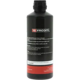Facom - Liquide de frein DOT 3 synthétique pour systèmes à disques ou tambours - Bouteille de 500 ml - Conforme FMVSS 116 - Point d'ébullition >205°C