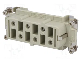 ILME Insert de contact femelle HDC CP 6 broches 35A 600V