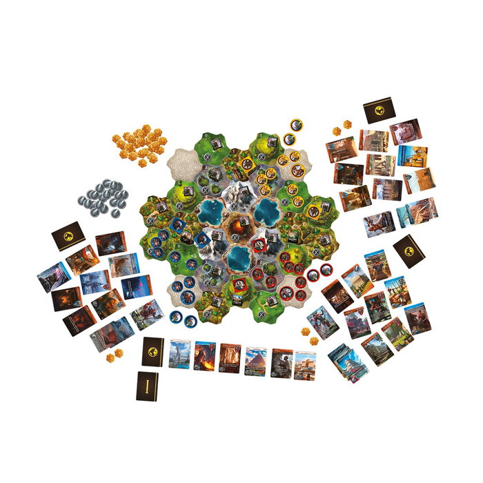 Funforge Monumental Jeu de Société - Stratégie et Civilisation - 1 à 4 Joueurs - À Partir de 10 Ans - Édition Espagnole - MONSP01