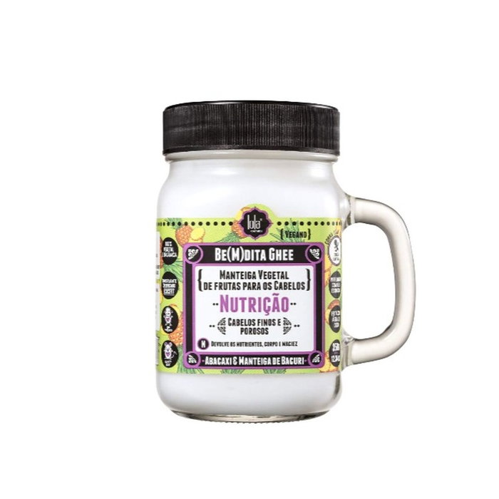 Lola Cosmetics Be(M)dita Ghee Masque Nourrissant Ananas et Bacuri 350 g Lola Cosmetics Be(M)dita Ghee Masque Nourrissant Ananas et Bacuri 350 g