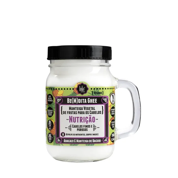 Lola Cosmetics Be(M)dita Ghee Masque Nourrissant Ananas et Bacuri 350 g Lola Cosmetics Be(M)dita Ghee Masque Nourrissant Ananas et Bacuri 350 g
